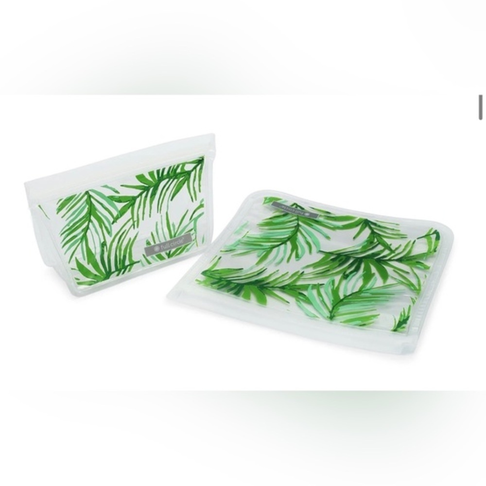 4pc ZIPTUCK‎ Reusable leak proof BPA free snack & sandwich storage Bags new